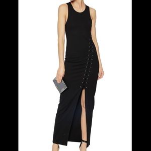 Long Black Semi- Formal Dress